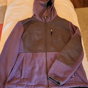 Free Country Purple Hooded Jacket